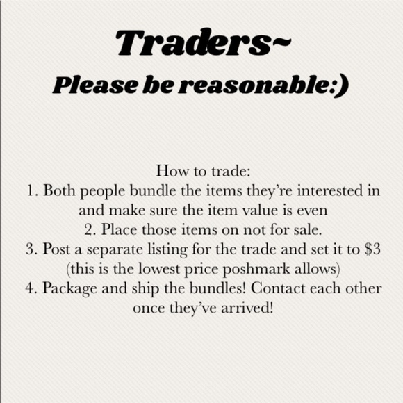 TRADE! TRADE! TRADE! - Picture 2 of 2